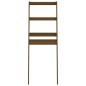 vidaXL Estante de baño madera maciza pino marrón miel 63,5x32x179 cm vidaXL Estante de baño madera maciza pino marrón miel 63,5x32x179 cm