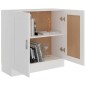 vidaXL Estantería librería madera contrachapada blanco 82,5x30,5x80 cm vidaXL Estantería librería madera contrachapada blanco 82,5x30,5x80 cm