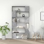 vidaXL Estantería divisor de espacios gris hormigón 100x24x188 cm vidaXL Estantería divisor de espacios gris hormigón 100x24x188 cm