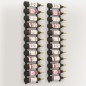 vidaXL Botelleros de pared para 12 botellas hierro negro 2 unidades vidaXL Botelleros de pared para 12 botellas hierro negro 2 unidades
