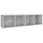 vidaXL Estantería de libros/mueble TV madera contrachapada 36x30x143cm vidaXL Estantería de libros/mueble TV madera contrachapada 36x30x143cm