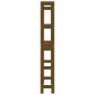 vidaXL Estante de baño madera maciza de pino marrón miel 63x26x171 cm vidaXL Estante de baño madera maciza de pino marrón miel 63x26x171 cm