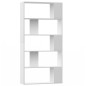 vidaXL Estantería/divisor madera contrachapada blanco 80x24x159cm vidaXL Estantería/divisor madera contrachapada blanco 80x24x159cm