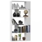 vidaXL Estantería/divisor madera contrachapada blanco 80x24x159cm vidaXL Estantería/divisor madera contrachapada blanco 80x24x159cm