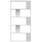 vidaXL Estantería/divisor madera contrachapada blanco 80x24x159cm vidaXL Estantería/divisor madera contrachapada blanco 80x24x159cm