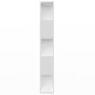 vidaXL Estantería/divisor madera contrachapada blanco 80x24x159cm vidaXL Estantería/divisor madera contrachapada blanco 80x24x159cm