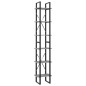 vidaXL Estantería de 6 niveles contrachapada gris hormigón 40x30x210cm vidaXL Estantería de 6 niveles contrachapada gris hormigón 40x30x210cm