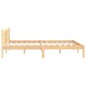 vidaXL Estructura de cama madera maciza de pino 120x190 cm vidaXL Estructura de cama madera maciza de pino 120x190 cm