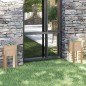 vidaXL Jardineras 2 uds madera maciza de pino 31x31x70 cm vidaXL Jardineras 2 uds madera maciza de pino 31x31x70 cm