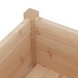 vidaXL Jardineras 2 uds madera maciza de pino 31x31x70 cm vidaXL Jardineras 2 uds madera maciza de pino 31x31x70 cm