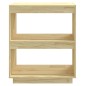 vidaXL Estantería madera maciza de pino 60x35x71 cm vidaXL Estantería madera maciza de pino 60x35x71 cm