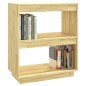 vidaXL Estantería madera maciza de pino 60x35x71 cm vidaXL Estantería madera maciza de pino 60x35x71 cm