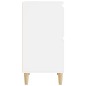 vidaXL Aparador de madera contrachapada blanco 60x35x70 cm vidaXL Aparador de madera contrachapada blanco 60x35x70 cm
