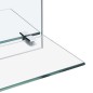 vidaXL Espejo de pared con estante de vidrio templado 40x40 cm vidaXL Espejo de pared con estante de vidrio templado 40x40 cm