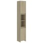 vidaXL Armario de baño madera contrachapada color roble 30x30x183,5 cm vidaXL Armario de baño madera contrachapada color roble 30x30x183,5 cm