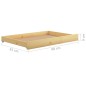 vidaXL Sofá cama extraíble madera maciza de pino 2x(90x200) cm vidaXL Sofá cama extraíble madera maciza de pino 2x(90x200) cm