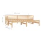 vidaXL Sofá cama extraíble madera maciza de pino 2x(90x200) cm vidaXL Sofá cama extraíble madera maciza de pino 2x(90x200) cm
