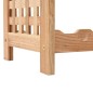 vidaXL Botellero para 25 botellas madera maciza de nogal 63x25x73 cm vidaXL Botellero para 25 botellas madera maciza de nogal 63x25x73 cm