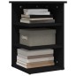vidaXL Armario auxiliar de madera contrachapada negro 35x35x55 cm vidaXL Armario auxiliar de madera contrachapada negro 35x35x55 cm