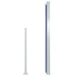 vidaXL Toldo lateral retráctil para patio azul 160x500 cm vidaXL Toldo lateral retráctil para patio azul 160x500 cm