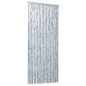 vidaXL Cortina mosquitera de chenilla blanca y gris 90x220 cm vidaXL Cortina mosquitera de chenilla blanca y gris 90x220 cm