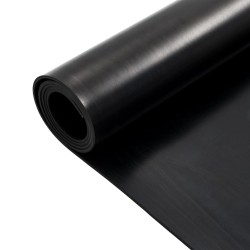 vidaXL Alfombrilla de goma antideslizante lisa 1,2x2 m 4 mm