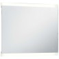 vidaXL Espejo de pared de baño con LED y sensor táctil 60x50 cm