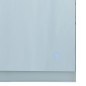 vidaXL Espejo de pared de baño con LED y sensor táctil 60x50 cm