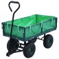 vidaXL Carrito de mano de jardín verde 250 kg vidaXL Carrito de mano de jardín verde 250 kg