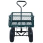 vidaXL Carrito de mano de jardín verde 250 kg vidaXL Carrito de mano de jardín verde 250 kg
