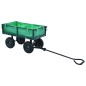 vidaXL Carrito de mano de jardín verde 250 kg vidaXL Carrito de mano de jardín verde 250 kg