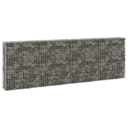 vidaXL Muro de gaviones con cubiertas acero galvanizado 300x30x100 cm
