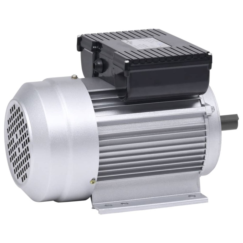 vidaXL Motor eléctrico monofásico aluminio 1,5kW/2HP 2 polos 2800 RPM vidaXL Motor eléctrico monofásico aluminio 1,5kW/2HP 2 polos 2800 RPM