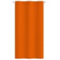 vidaXL Toldo pantalla para balcón de tela oxford naranja 120x240 cm