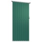 vidaXL Cobertizo de jardín acero galvanizado verde 180,5x97x209,5 cm vidaXL Cobertizo de jardín acero galvanizado verde 180,5x97x209,5 cm