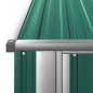 vidaXL Cobertizo de jardín acero galvanizado verde 180,5x97x209,5 cm vidaXL Cobertizo de jardín acero galvanizado verde 180,5x97x209,5 cm