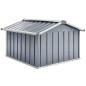 vidaXL Cobertizo para cortacésped acero galvanizado gris 92x97x63 cm vidaXL Cobertizo para cortacésped acero galvanizado gris 92x97x63 cm