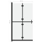 vidaXL Mampara de ducha plegable vidrio ESG esmerilado 80x190 cm vidaXL Mampara de ducha plegable vidrio ESG esmerilado 80x190 cm