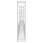 vidaXL Cesta de gaviones forma de U 3 postes de hierro 260x20x100 cm vidaXL Cesta de gaviones forma de U 3 postes de hierro 260x20x100 cm