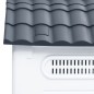 vidaXL Caseta para perros polipropileno gris 57x68x66 cm