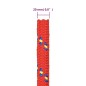 vidaXL Cuerda de barco polipropileno rojo 20 mm 100 m vidaXL Cuerda de barco polipropileno rojo 20 mm 100 m