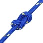 vidaXL Cuerda de barco polipropileno azul 20 mm 50 m vidaXL Cuerda de barco polipropileno azul 20 mm 50 m