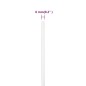 vidaXL Cuerda de barco polipropileno blanco intenso 6 mm 50 m vidaXL Cuerda de barco polipropileno blanco intenso 6 mm 50 m