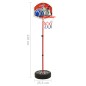 vidaXL Juego de baloncesto infantil ajustable 120 cm vidaXL Juego de baloncesto infantil ajustable 120 cm