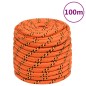 vidaXL Cuerda de barco polipropileno naranja 16 mm 100 m vidaXL Cuerda de barco polipropileno naranja 16 mm 100 m