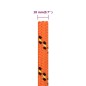 vidaXL Cuerda de barco polipropileno naranja 18 mm 25 m