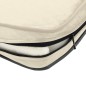 vidaXL Sofá para perros felpa color crema 72x45x30 cm vidaXL Sofá para perros felpa color crema 72x45x30 cm