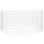 vidaXL Jaula para conejos 10 paneles hierro galvanizado 54x80 cm vidaXL Jaula para conejos 10 paneles hierro galvanizado 54x80 cm