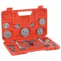 vidaXL Kit herramientas retroceso de pinzas de freno de disco 18 pzas vidaXL Kit herramientas retroceso de pinzas de freno de disco 18 pzas