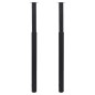 vidaXL 2x Patas de mesa telescópicas negro 710 mm-1100 mm vidaXL 2x Patas de mesa telescópicas negro 710 mm-1100 mm